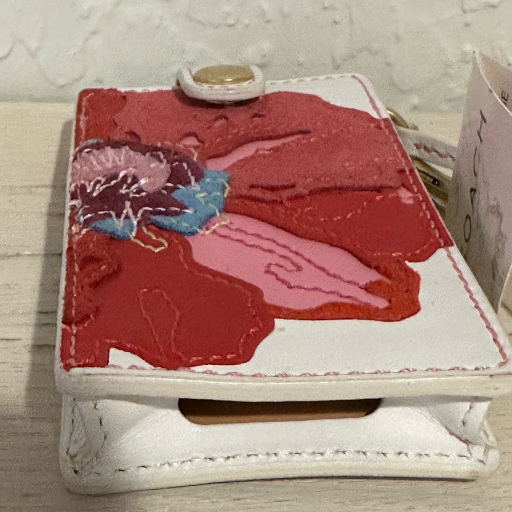 Coach NWT Poppies for Peace Collection Vintage Leather and Suede IPod Case - Picture 6 of 8